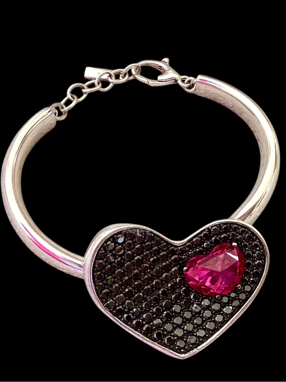 BELLE ETOILE “HEART IN MINE” Sterling Silver Bracelet